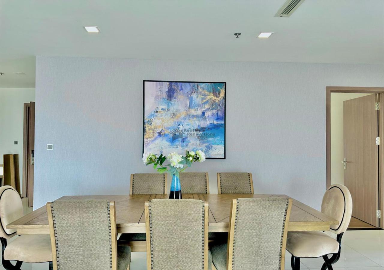 The Vinhomes Central Park Apartments - The Buildings Surrounding Landmark 81 Ho Chi Minh-Byen Eksteriør billede