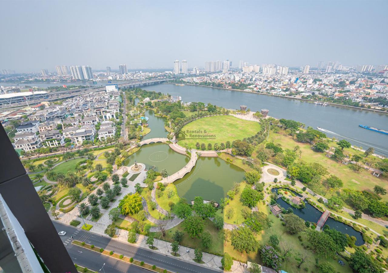 The Vinhomes Central Park Apartments - The Buildings Surrounding Landmark 81 Ho Chi Minh-Byen Eksteriør billede