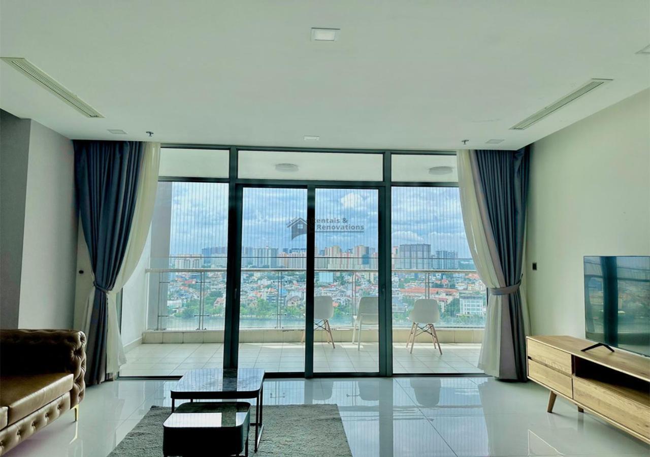 The Vinhomes Central Park Apartments - The Buildings Surrounding Landmark 81 Ho Chi Minh-Byen Eksteriør billede