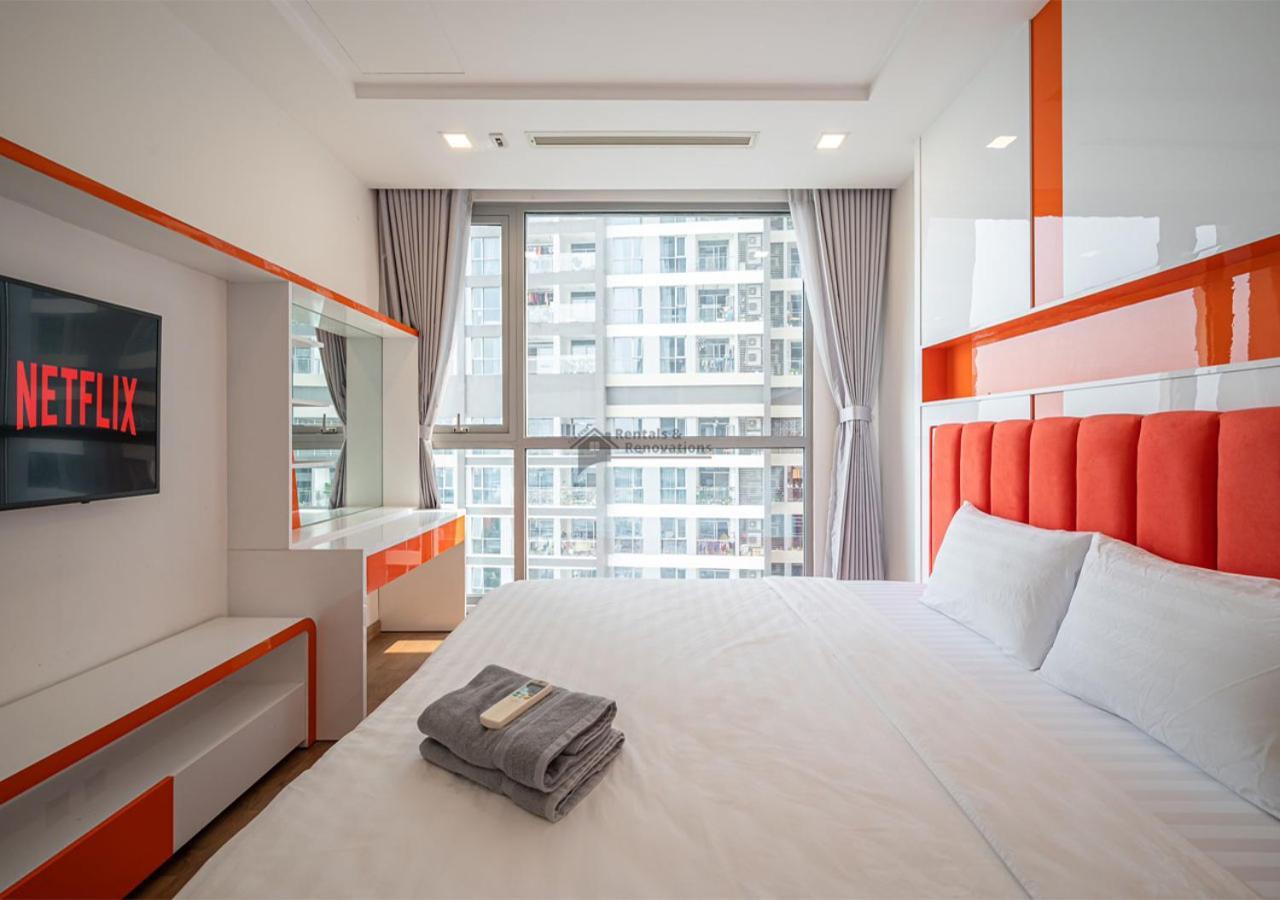 The Vinhomes Central Park Apartments - The Buildings Surrounding Landmark 81 Ho Chi Minh-Byen Eksteriør billede