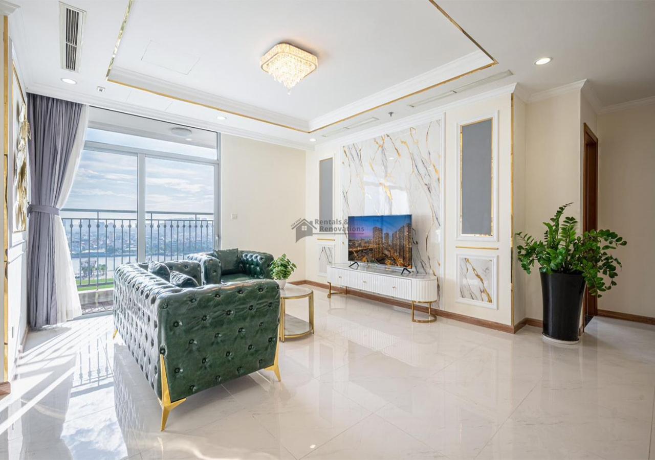 The Vinhomes Central Park Apartments - The Buildings Surrounding Landmark 81 Ho Chi Minh-Byen Eksteriør billede